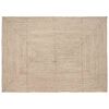 vidaXL Area Rugs Rectangular Natural and White 200 x 290 cm
