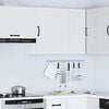 vidaXL Kitchen Wall Cabinet Kalmar White Engineered Wood