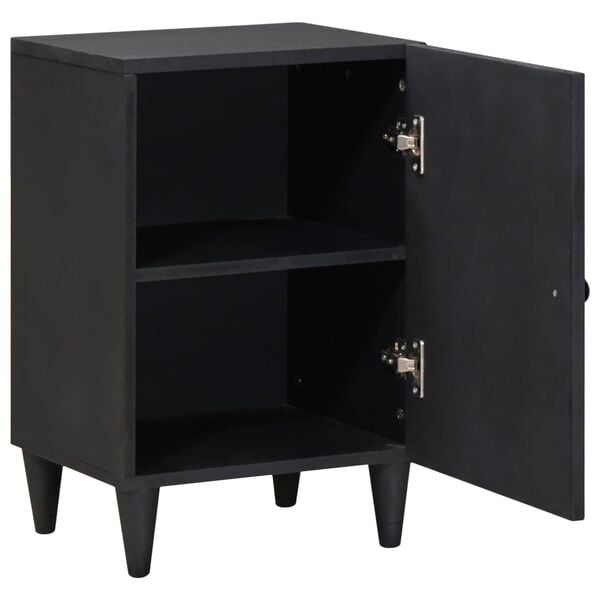 vidaXL Bathroom Cabinet Multicolour 38 x 33.5 x 58 cm Solid Mango Wood