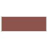vidaXL Patio Retractable Side Awning 200x600 cm Brown