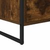 vidaXL Side Cabinet Smoke Oak 79 x 36 x 75 cm Engineered Wood