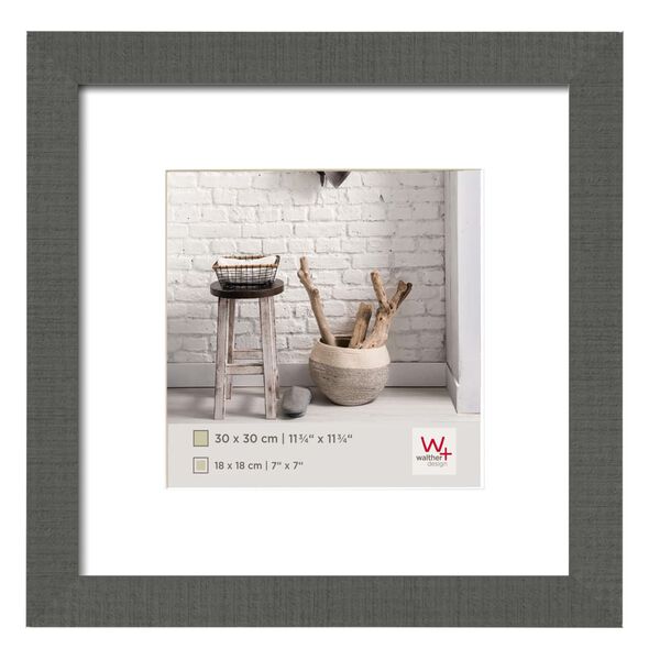 Walther Design Picture Frame Home 30x30 cm Grey