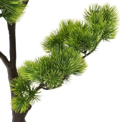 vidaXL Artificial Pinus Bonsai with Pot 60 cm Green