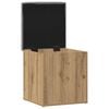 vidaXL Storage Bench Artisan Oak 42x42x45 cm Engineered Wood