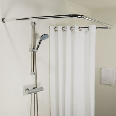 Sealskin Shower Curtain Rod Combi Chrome
