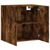 vidaXL Wall Cabinet Smoked Oak 60x31x60 cm Engineered Wood