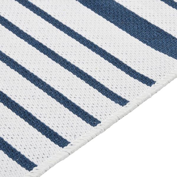 vidaXL Rug Marine 100x300 cm Cotton