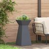 vidaXL Pillar Planter Anthracite 35 x 35 x 73 cm