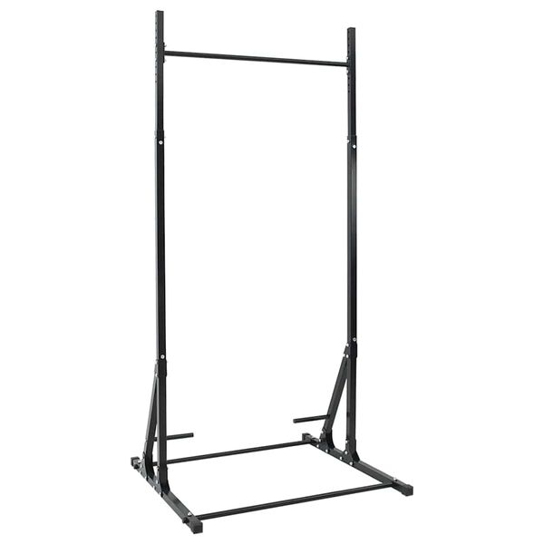 vidaXL Pull-Up Bar Station Manual Black 101 x 102 x 235 cm