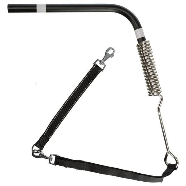 TRIXIE Dog Biker Cycling Leash Set Black 1287