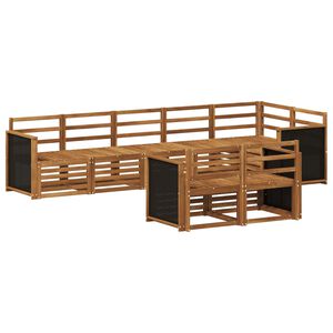 vidaXL Sofa Sets Solid Acacia Wood