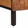 vidaXL Bedside Cabinet Brown 40 x 33 x 46 cm Solid Mango Wood