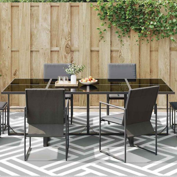 vidaXL Outdoor Rug ARAKIL Grey 300 x 400 cm PP