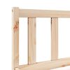 vidaXL Extra Long Bed Frame without Mattress 90x210 cm Solid Wood Pine