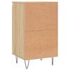 vidaXL Sideboards 2 pcs Sonoma Oak 40x35x70 cm Engineered Wood