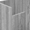 vidaXL Magazine Rack Grey Sonoma 35 x 35 x 45 cm Engineered Wood