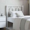 vidaXL Metal Replace Headboard White 80 cm