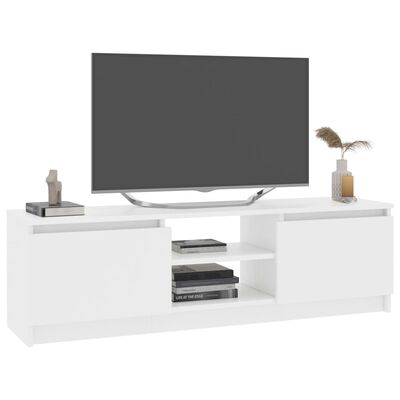 vidaXL TV Cabinet White 120x30x35.5 cm Engineered Wood