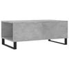 vidaXL Coffee Table Concrete Grey 90x50x36.5 cm Engineered Wood