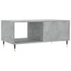 vidaXL Coffee Table Concrete Grey 90x50x40 cm Engineered Wood