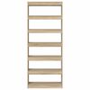 vidaXL Book Cabinet Sonoma Oak 80 x 30 x 198 cm Engineered Wood