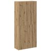 vidaXL Shoe Cabinet Artisan Oak 80x35.5x180 cm Engineered Wood