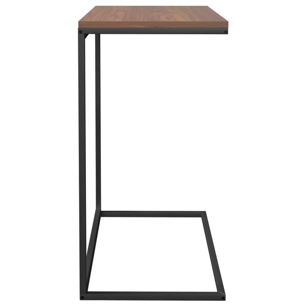 vidaXL Side Table Black 55x35x66 cm Engineered Wood