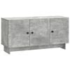 vidaXL TV Cabinet 99 x 34.5 x 50 cm Concrete Grey Engineered Wood