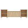 vidaXL TV Cabinet Sonoma Oak 160x35x55 cm Engineered Wood