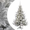 vidaXL Artificial Christmas Tree with Bauble 120 cm 150 LEDs