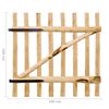 vidaXL Single Fence Gate Hazel Wood 100x100 cm