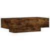 vidaXL Coffee Table Smoked Oak 100x49,5x31 cm Engineered Wood