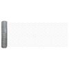 vidaXL Fence Post Silver 10 x 0.4 m (50 mm mesh) Steel