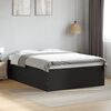 vidaXL Bed Frame without Mattress Black 120x190 cm Small Double