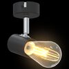 vidaXL Ceiling Spotlight Black 6.5 x 6 x 11.5 cm Steel