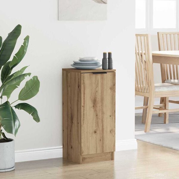 vidaXL Sideboard Artisan Oak 30 x 30 x 70 cm Engineered Wood