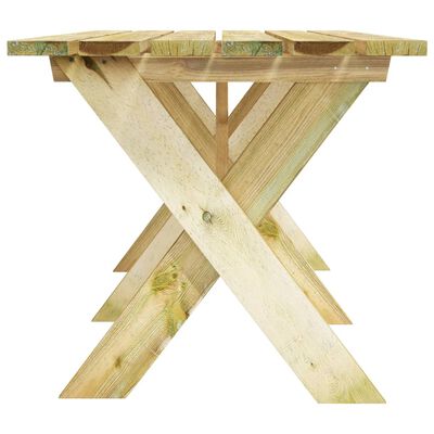 vidaXL Garden Table 160x73x70 cm Impregnated Pinewood
