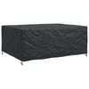 vidaXL Furniture Cover Plain Black 240 x 190 x 90 cm 420D