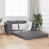 vidaXL Folding Sofa Bed Dark Grey 148 x 71 x 83 cm Fabric