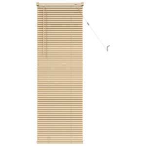 vidaXL Venetian Blind Manual Light Brown with Pattern 150 x 40 cm PVC