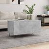 vidaXL Coffee Table Concrete Grey 90x44.5x45 cm Engineered Wood
