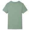 Kids' T-shirt with Short Sleeves Khaki 104