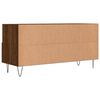 vidaXL TV Cabinet Brown Oak 102x36x50 cm Engineered Wood