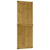 vidaXL Barn Door CORONA 70x210 cm Solid Wood Pine