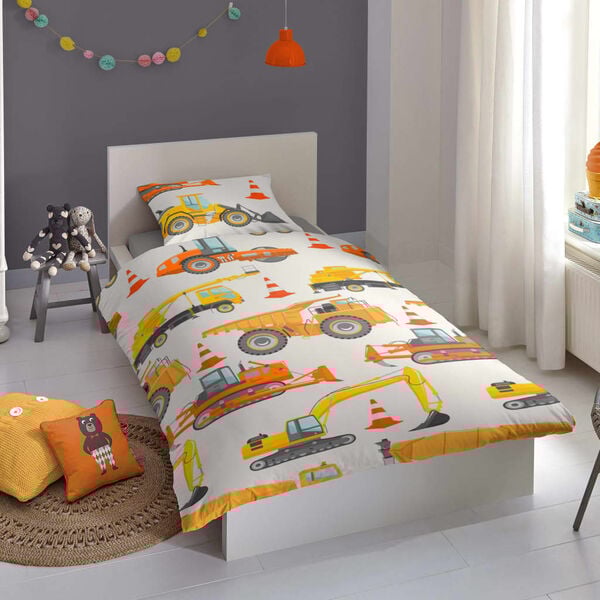 Good Morning Kids Duvet Cover Working 135x200 cm