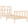 vidaXL Bed Frame without Mattress 90x200 cm Solid Wood Pine