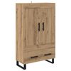 vidaXL Highboard Artisan Oak 69.5 x 31 x 115 cm Engineered Wood