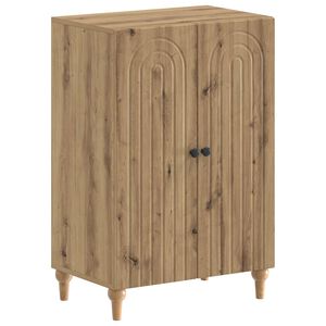 vidaXL Shoe Cabinet ALKMAAR 59.5 x 39.5 x 90 cm Engineered Wood