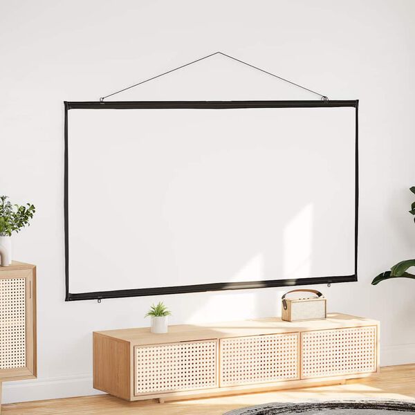 vidaXL Projection Screen Wall-Hanging 90 Inch 16:9