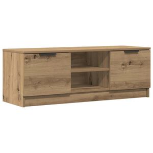 vidaXL TV Cabinet Artisan Oak 102x35x36.5 cm Engineered Wood